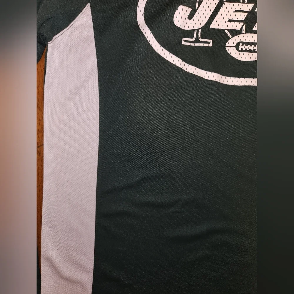 New York Jets Long Sleeve Shirt Green/White